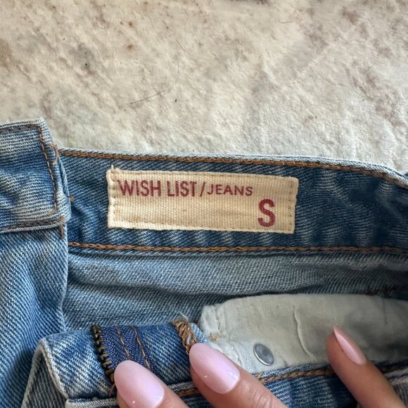 Wish List Denim Mini Skirt - Picture 2 of 2